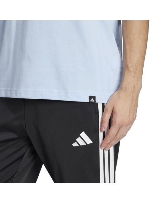 Adidas Blue Regular Fit Lemon T-Shirt for men