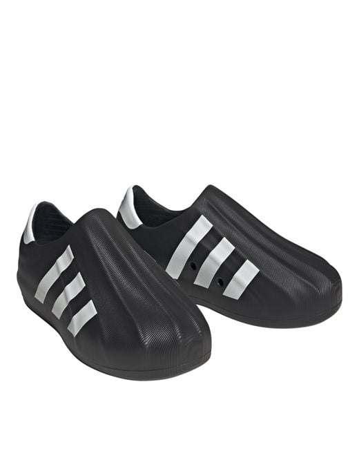 Adidas Originals Black Superstar Slip On Trainers for men