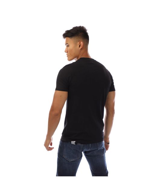 Aquascutum Black T-Shirt for men