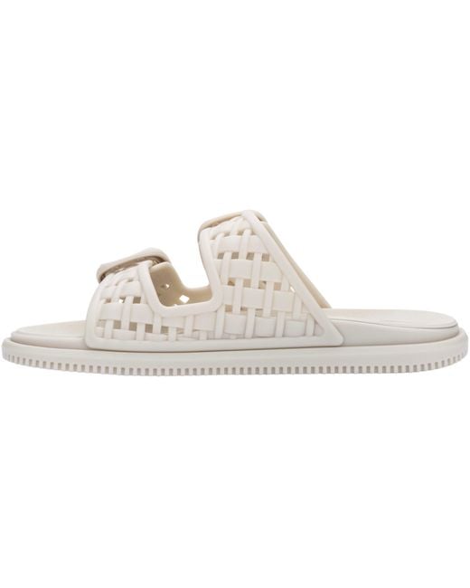 Melissa Metallic Possession Slip Flat Sandal