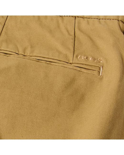 Boss Natural Kaito3-D Straight Leg Trousers for men