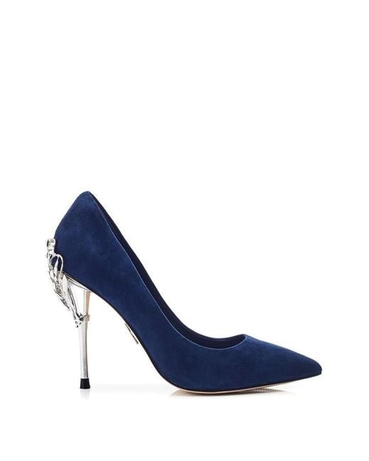 Moda In Pelle Blue Illari Suede