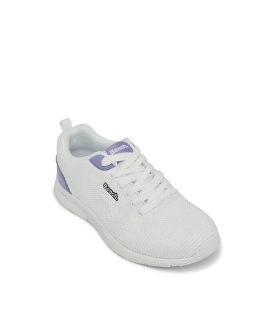 Bench White Kira Low-Top Trainers