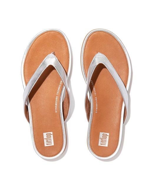Fitflop Brown Gracie Flip Flops