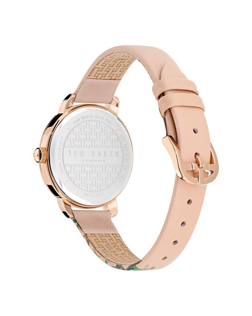 Ted Baker Metallic Fleure Quartz Analogue Quartz Watch