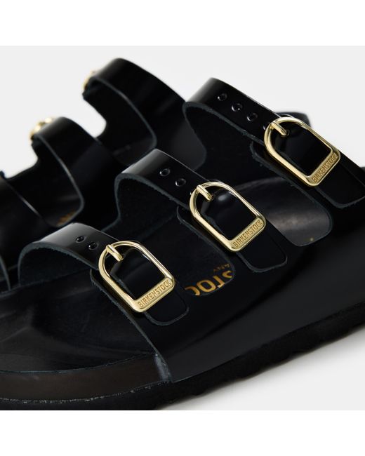 Birkenstock Black Bstk Florde Exquiste Flat Sandals