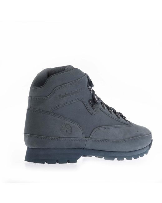 Timberland Blue Euro Hiker Mid Lace Boots for men