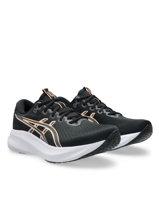 Asics Black Gel-Excite 11 Road Running Shoes for men