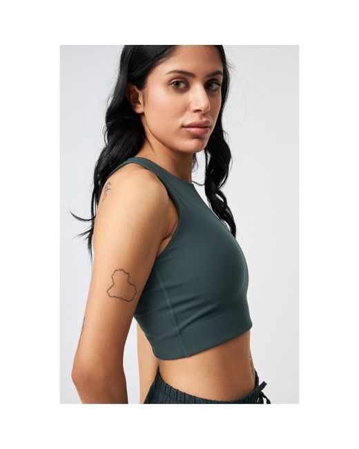GIRLFRIEND COLLECTIVE Green Dylan Non Wired Medium Impact Sports Bra