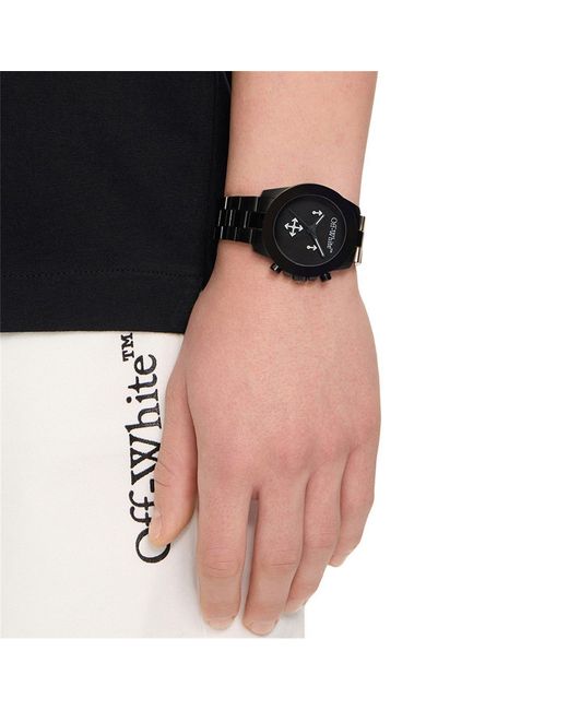 Off-White c/o Virgil Abloh Black Reset Watch for men
