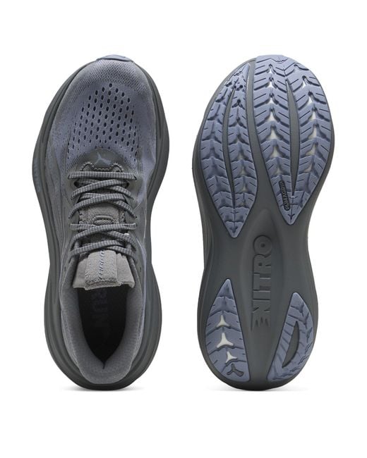 PUMA Gray Magmax Nitro 2 Running Shoes for men