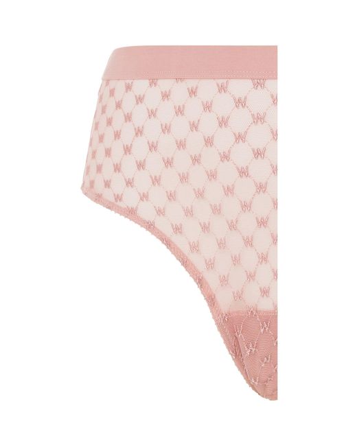 Wolford Pink Modern Brief