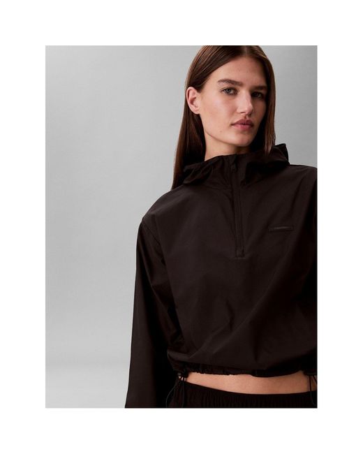 Calvin Klein Black Windbreaker