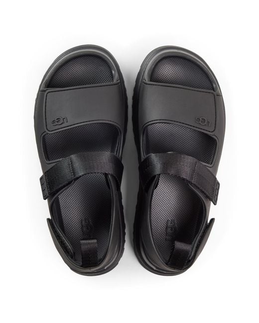 Ugg Black Golden Glow Sandals