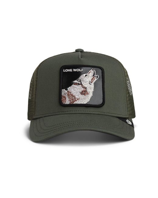 Goorin Bros Black Animal Farm Trucker Cap for men