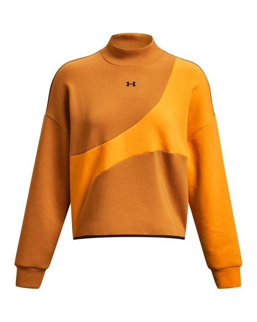 Under Armour S Unstoppable Fleece Sweater Orange Xs