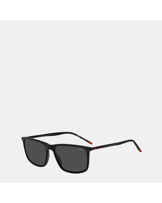 HUGO Gray Sun Rectangle Sunglasses for men