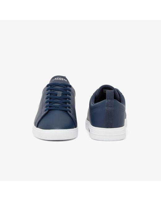 Lacoste Blue S Carnabase Trainers Navy/white 8 for men