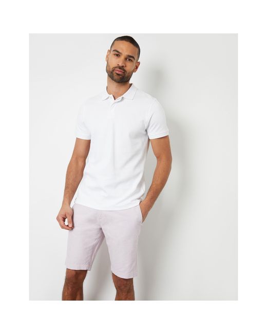 Threadbare Pink Marino Woven Tracksuit Shorts for men