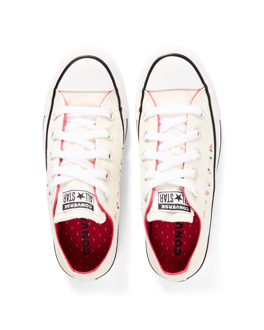 Converse White Chuck Taylor All Star Low-Top Trainers