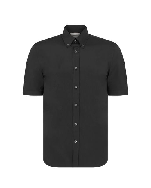 McQueen Black Brad Pitt Shirt for men