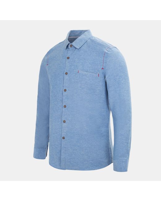 Firetrap Blue Plain Shirt for men
