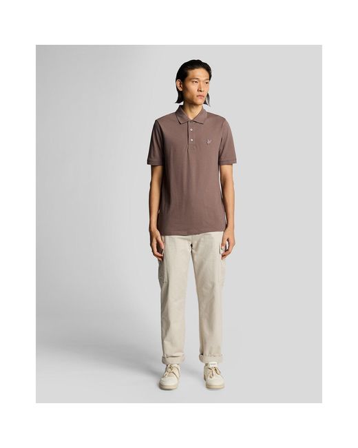 Lyle & Scott Natural And Cargo Trouser for men