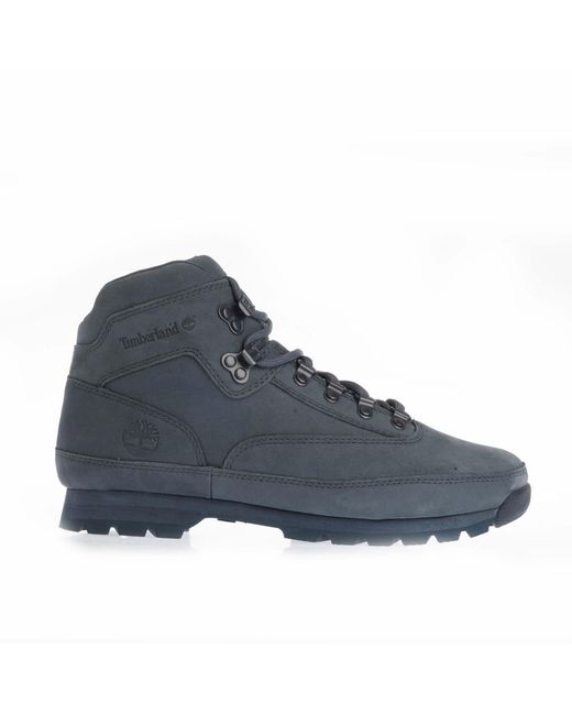 Timberland Blue Euro Hiker Mid Lace Boots for men