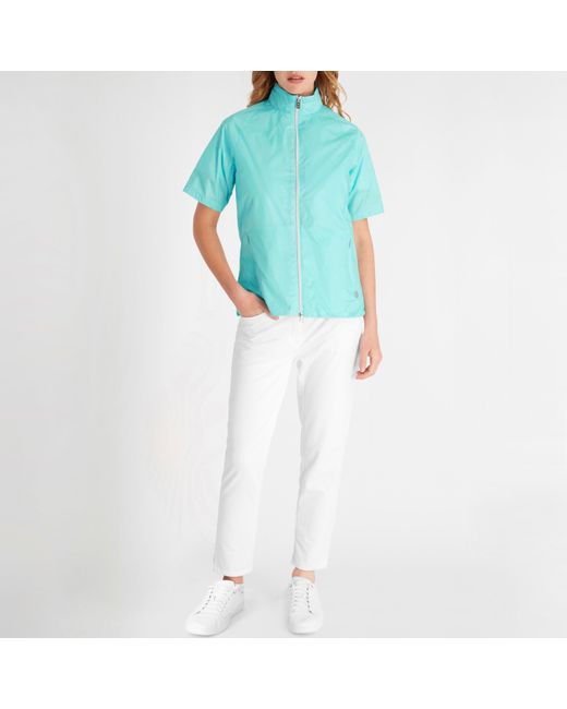 Calvin Klein Blue Weather Resistant Performance Golf Jacket