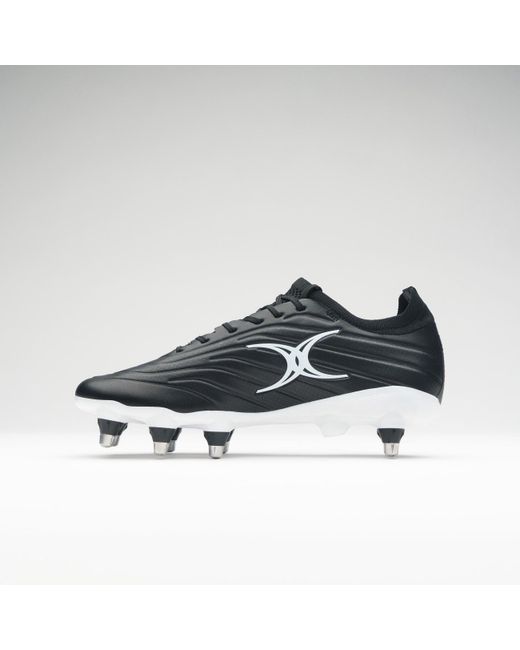 Gilbert Blue Icon Power 8 Adults Soft Ground Rugby Boots