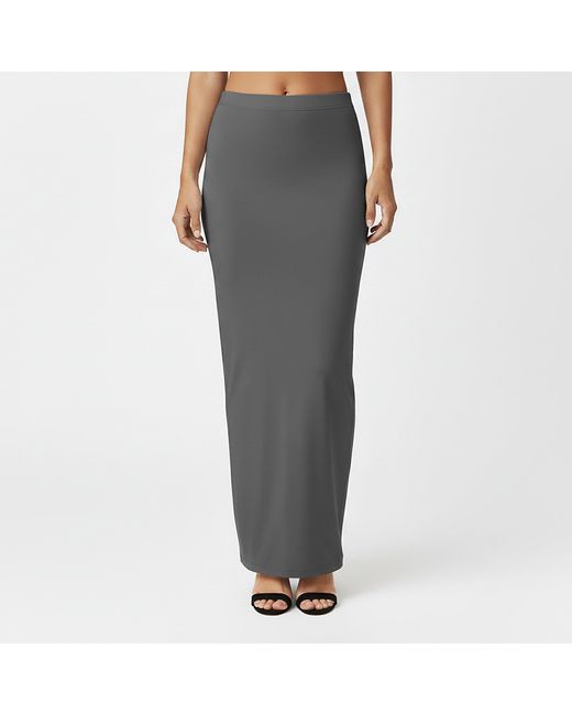 Jack Wills Gray Maxi Skirt