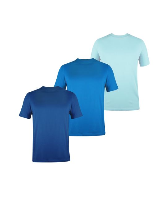 Donnay Blue 3 Pack T Shirts for men