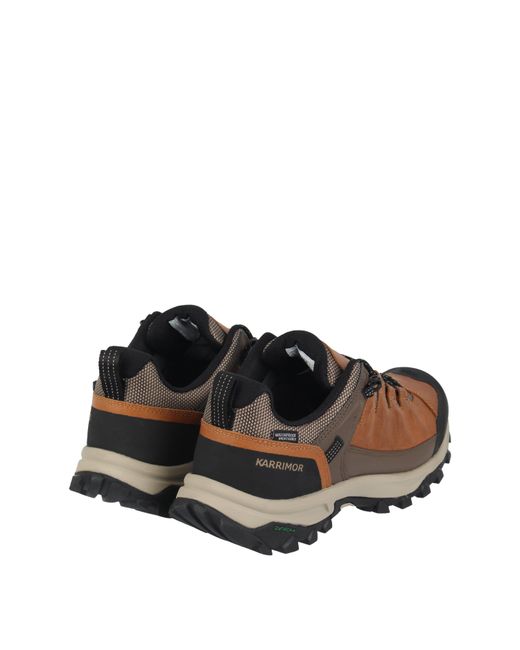 Karrimor Brown Logan Leather Waterproof Walking Shoe for men