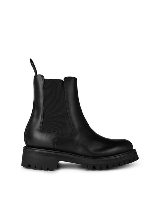 GRENSON Black Milly Waterproof Chelsea Boots