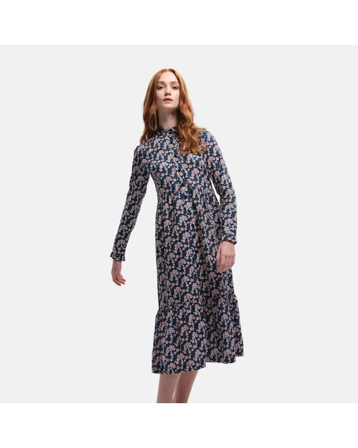 Regatta Blue Orla Kiely Midi Dress