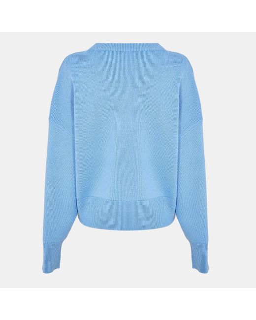 HUGO Blue Crew Neck Jumper