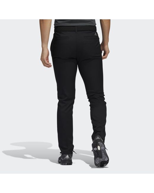 Adidas Black Ult365 Tapered Golf Trousers for men