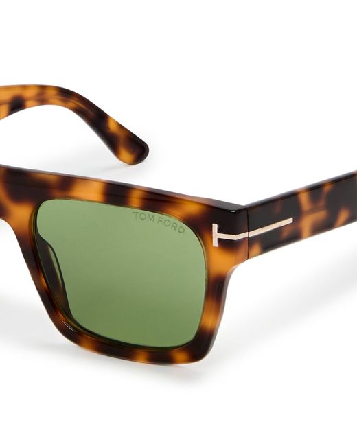 Tom Ford Green Cyrpus Square Sunglasses for men