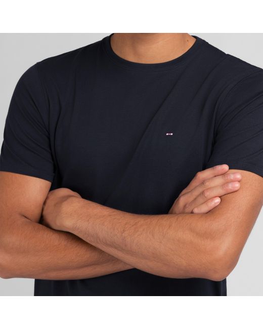 Eden Park Black Light Pima Cotton T-Shirt for men