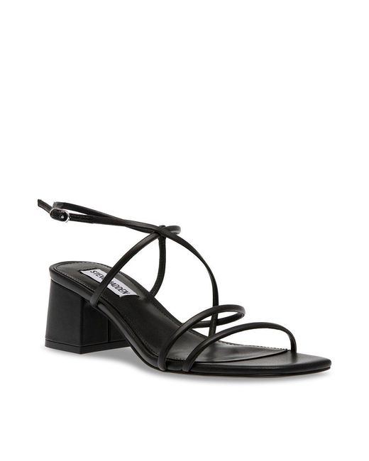 Steve Madden Black Heeled Sandals