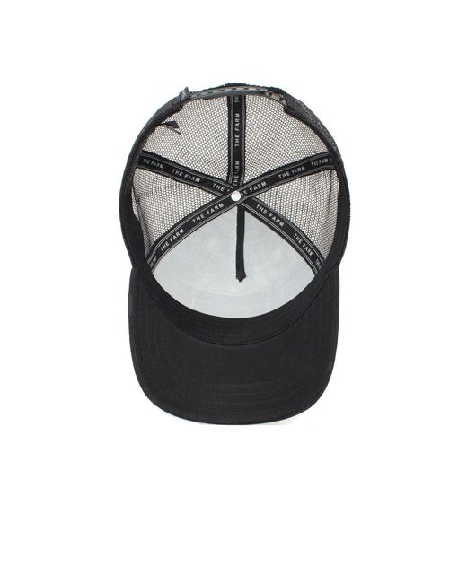 Goorin Bros Black Animal Farm Trucker Cap for men