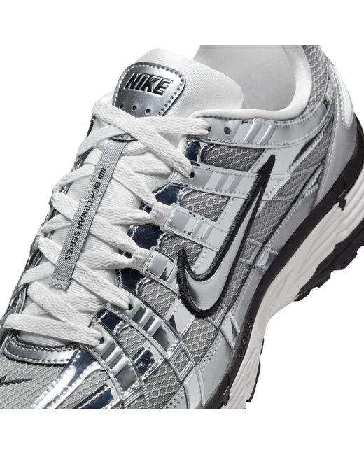 Nike Gray P-6000 Shoes for men