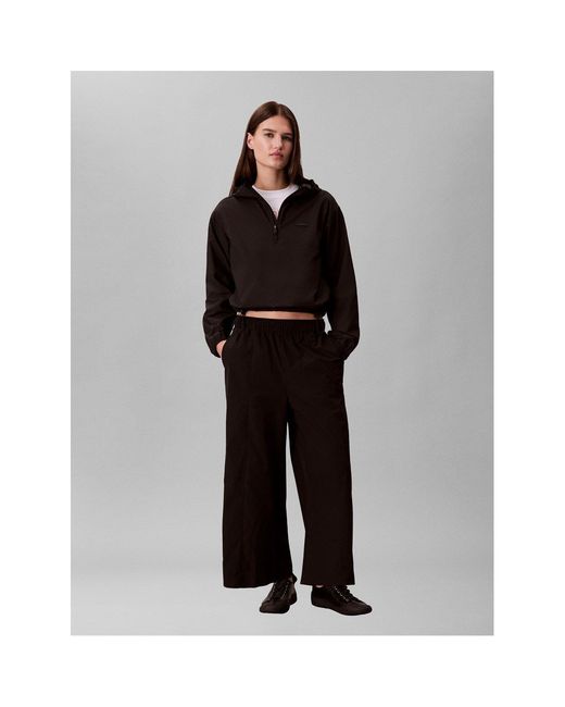 Calvin Klein Black Windbreaker
