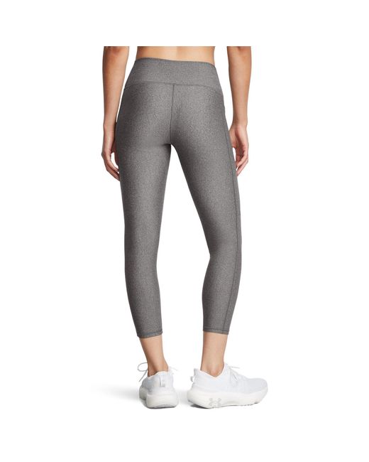 Under Armour Gray Tech No-Slip Waistband Ankle Leggings