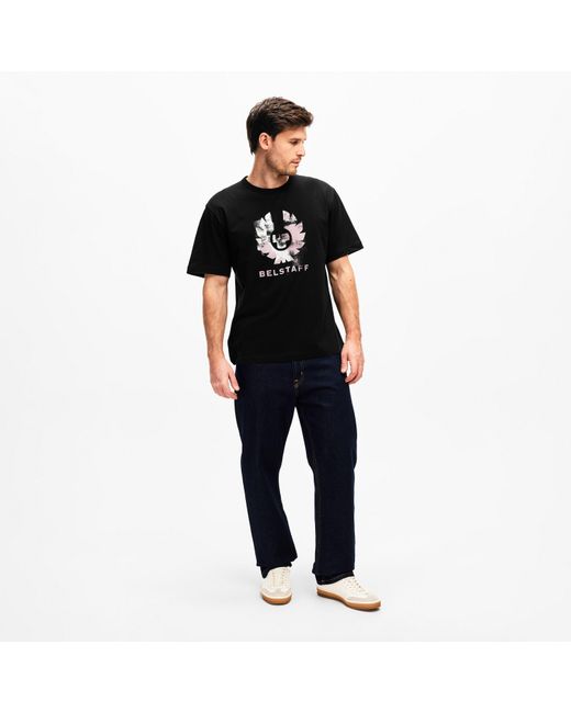 Belstaff Black Phoenix T-Shirt for men