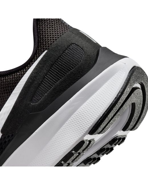 Nike Black Air Zoom Structure 25 Road Running Shoes