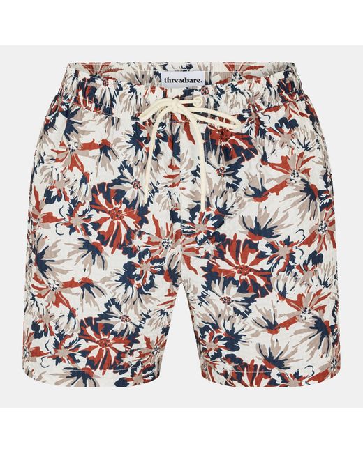 Threadbare Blue Swim Shorts for men