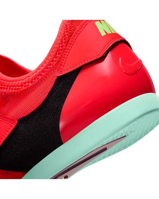 Nike Red Track Running Spikes for men