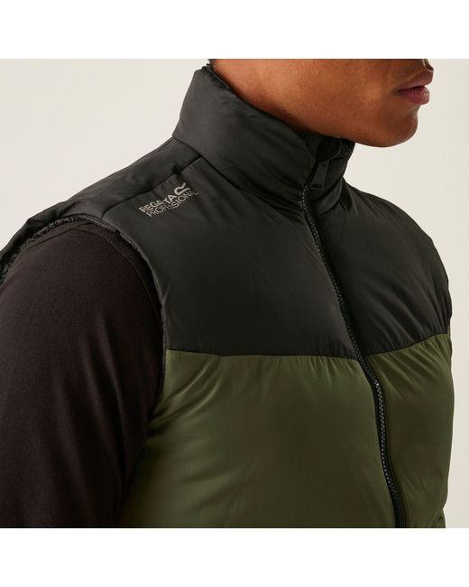 Regatta Green Tactical Regime Bodywarmer for men