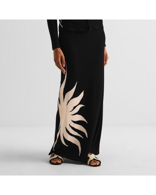 Never Fully Dressed Black Midi Skirt